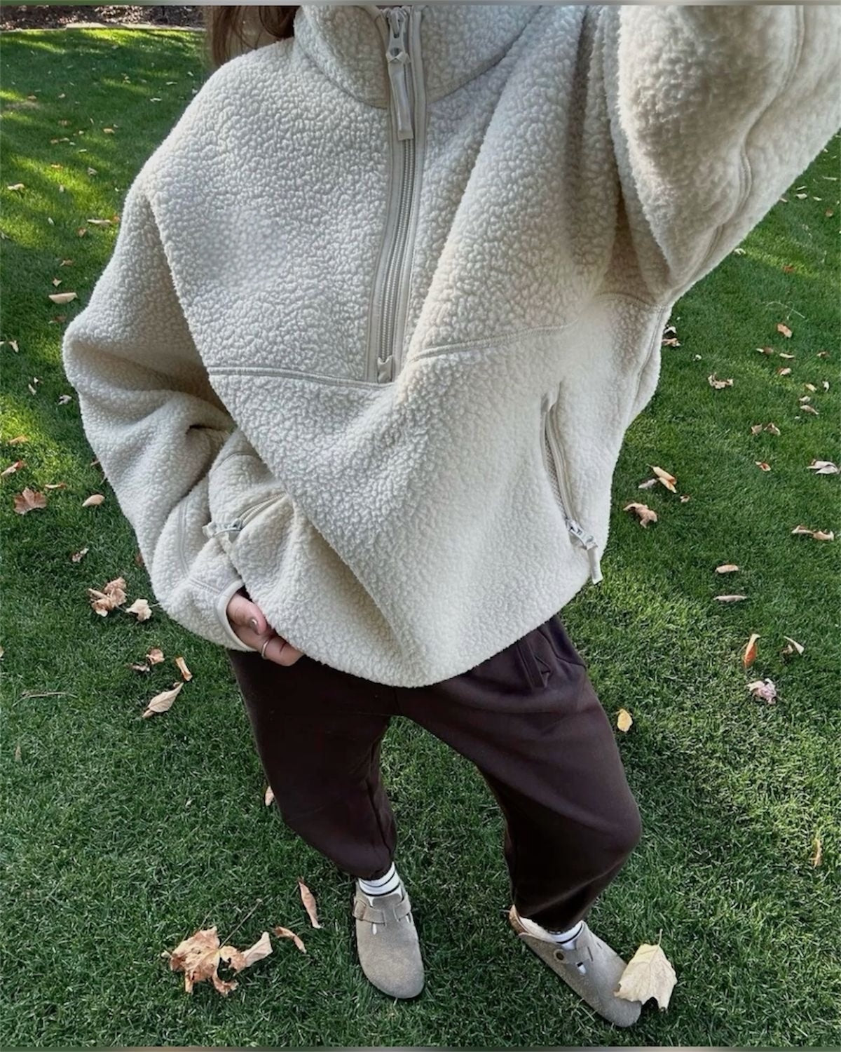 1/2 Zip Fleece Sweater