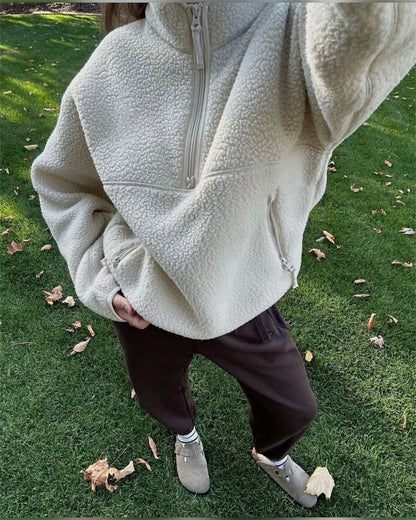 1/2 Zip Fleece Sweater